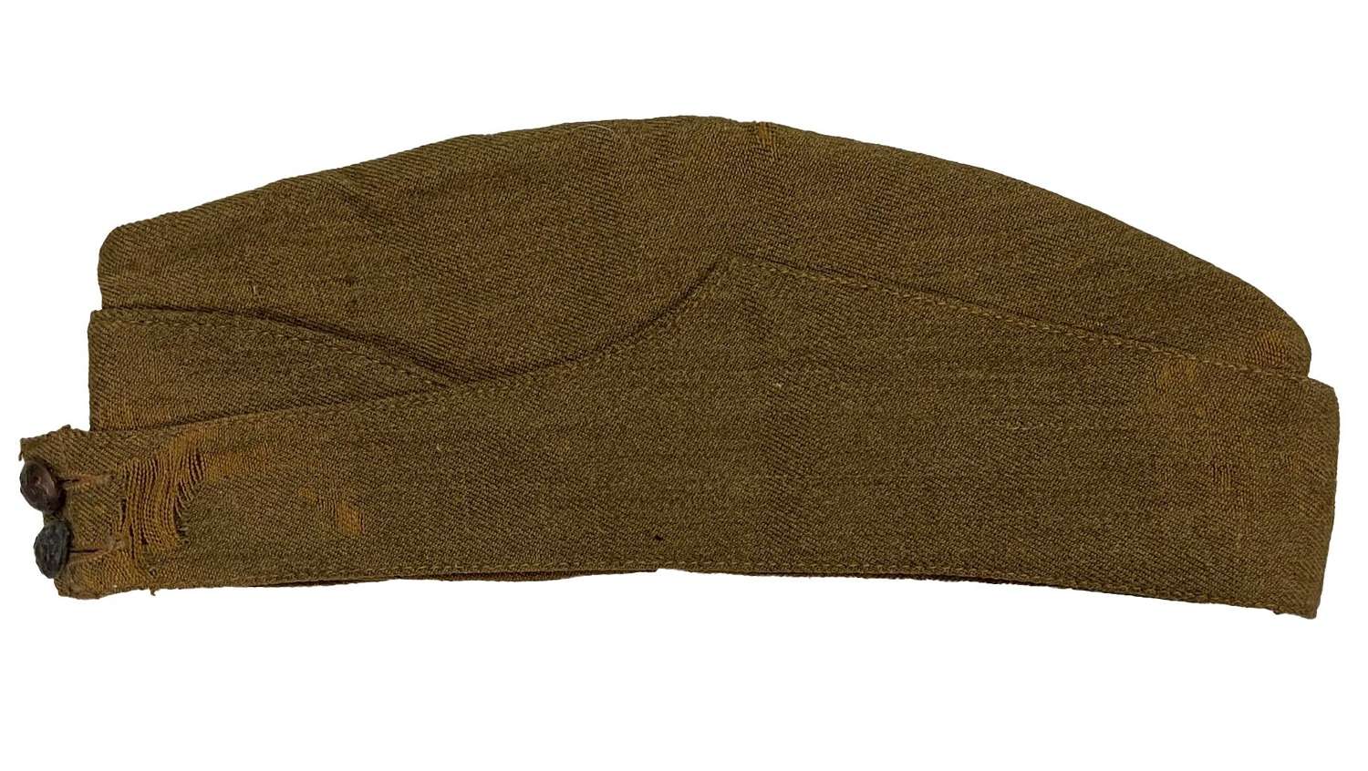 Original 1941 Dated British Army Field Service Cap - Size 6 7/8