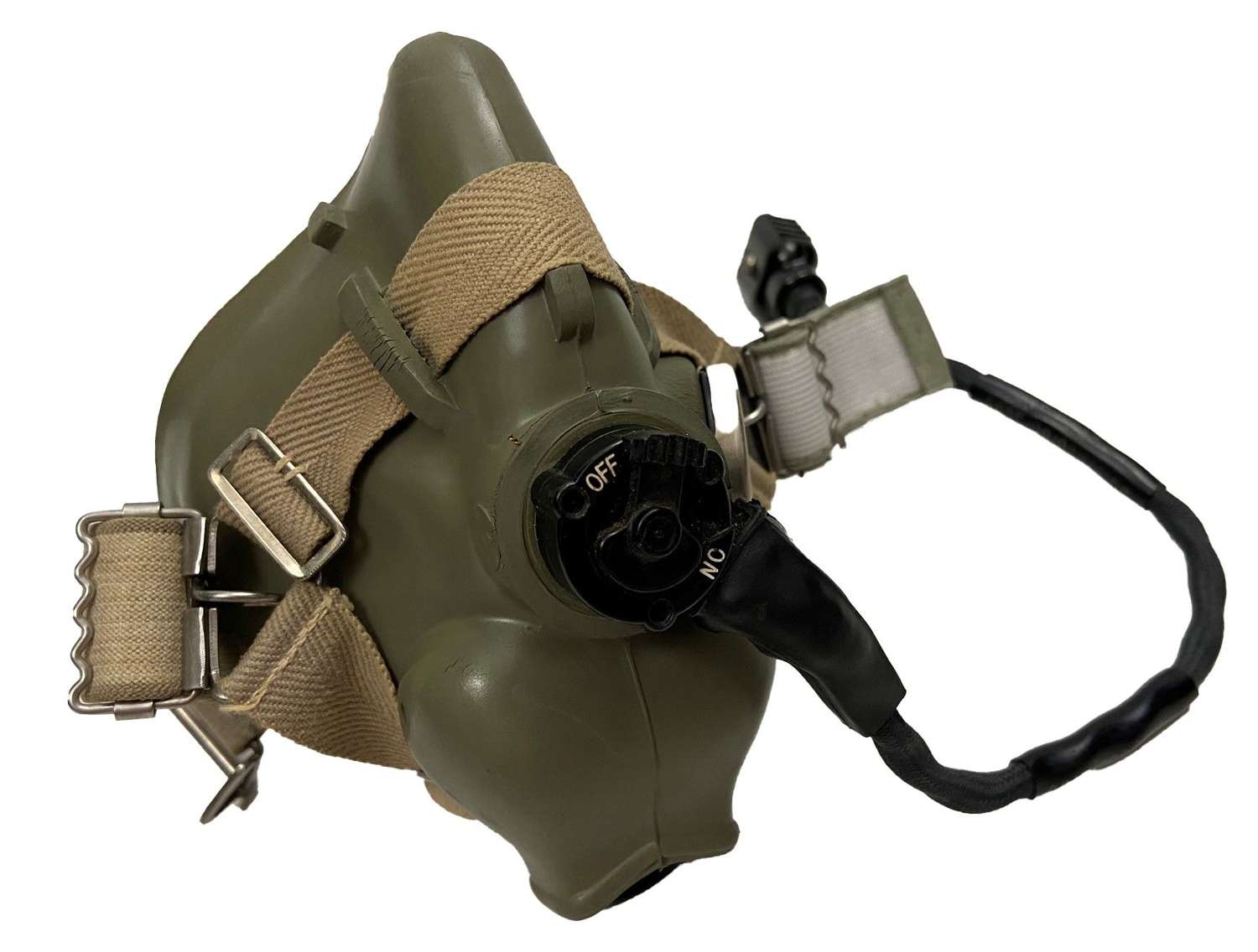 Original 1974 Dated RAF H Type Oxygen Mask - Size Medium