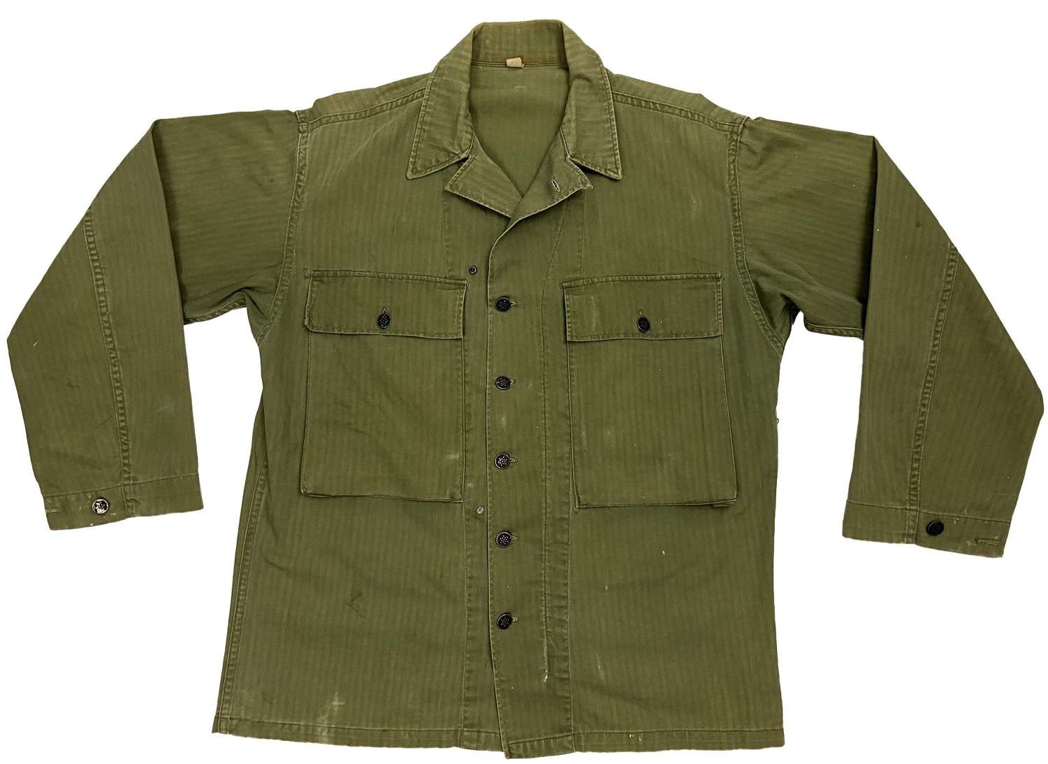 Original WW2 US Army Second Pattern HBT Jacket - Size 38R