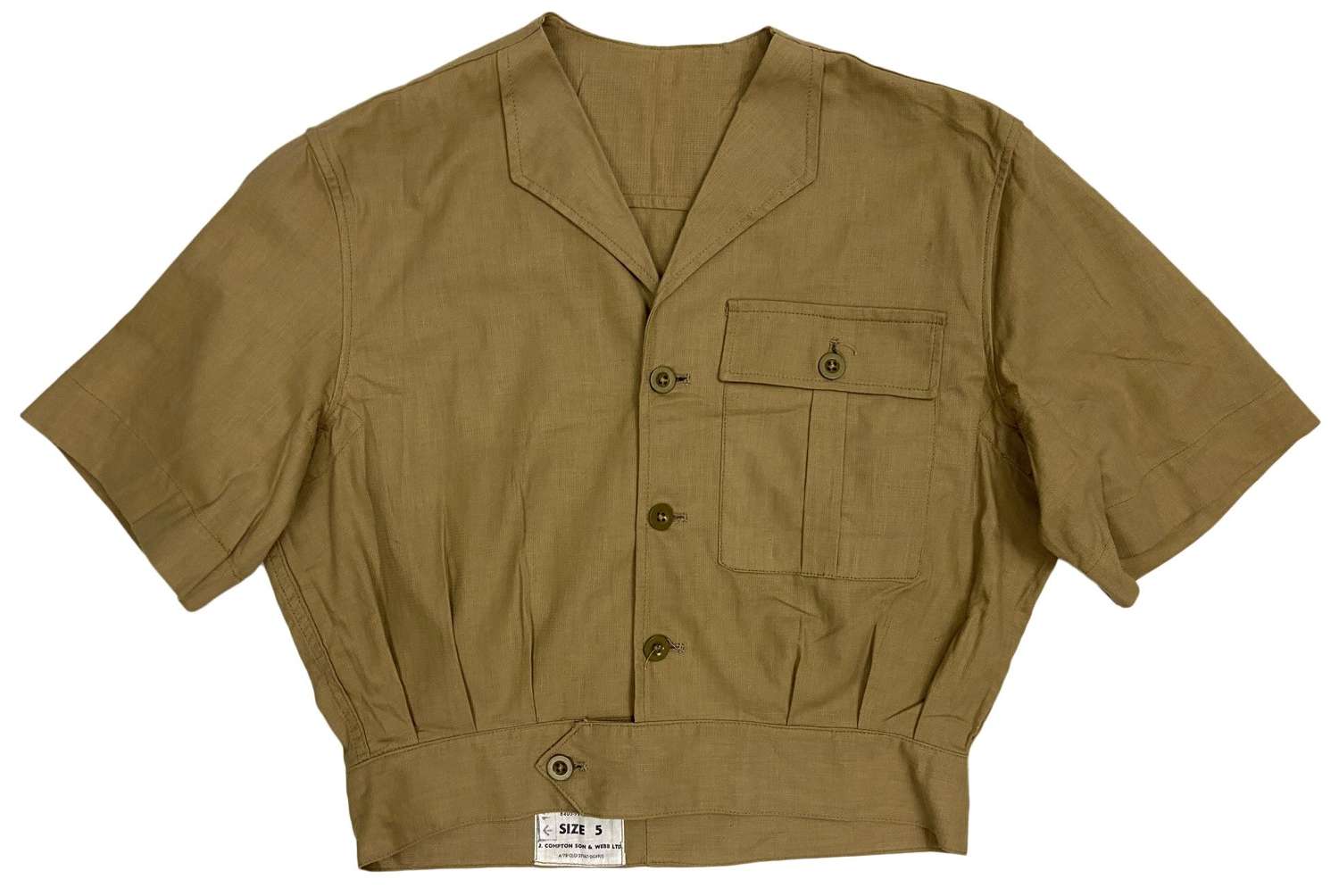 Original 1960s RAF Khaki Drill Combination Suit Jacket