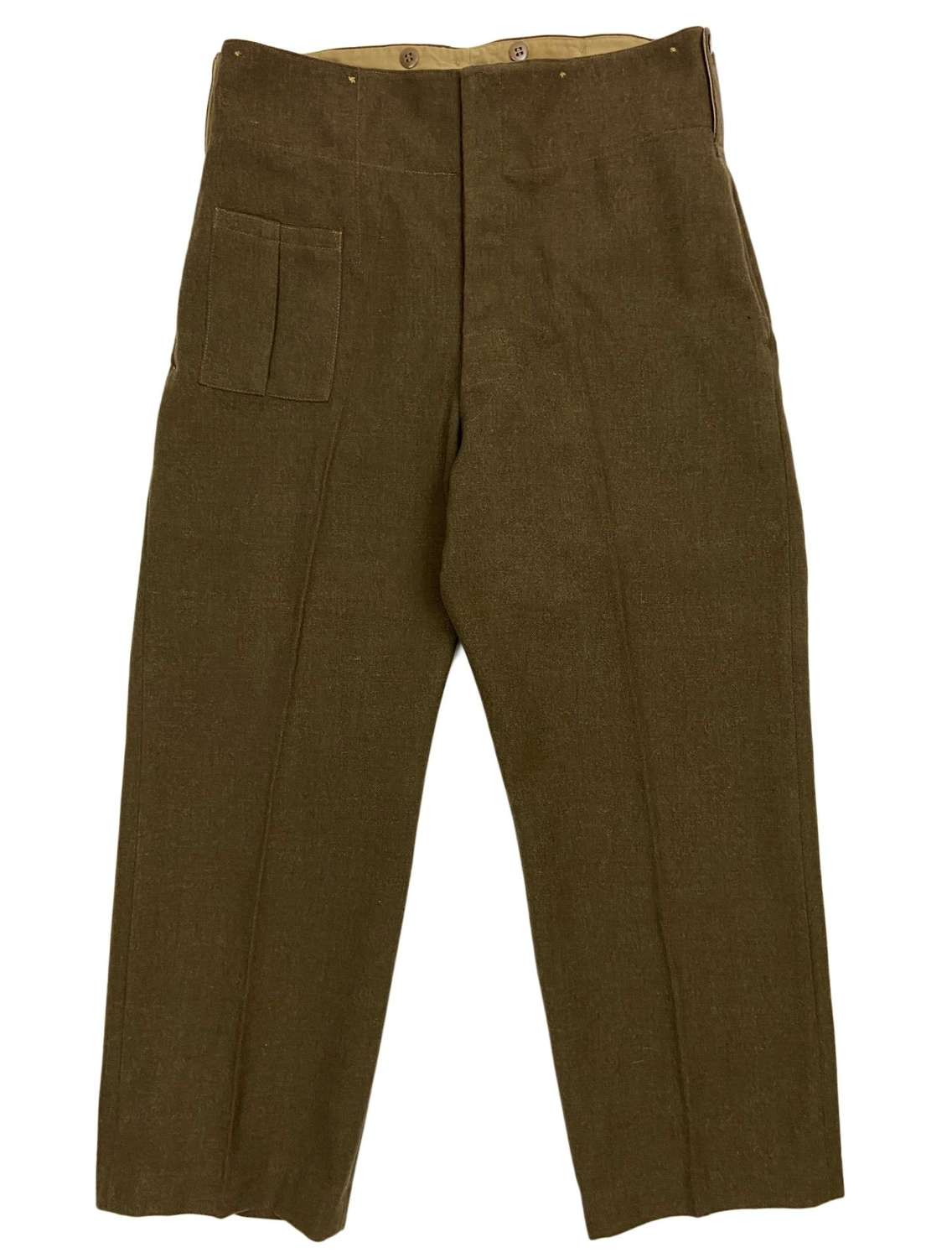 Original 1943 Dated New Zealand made Battledress Trousers