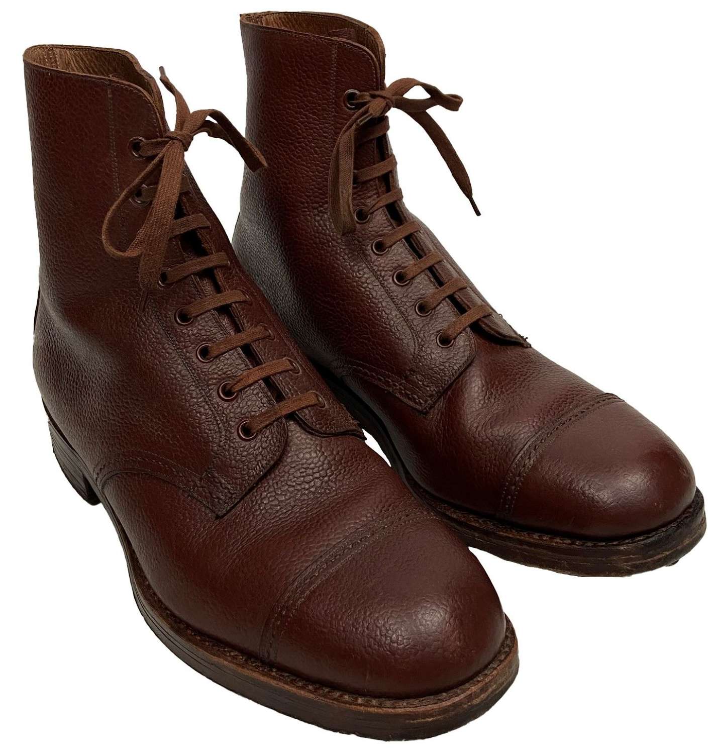 Stunning Original CC41 Men's Brown Leather Ankle Boots - Size 8