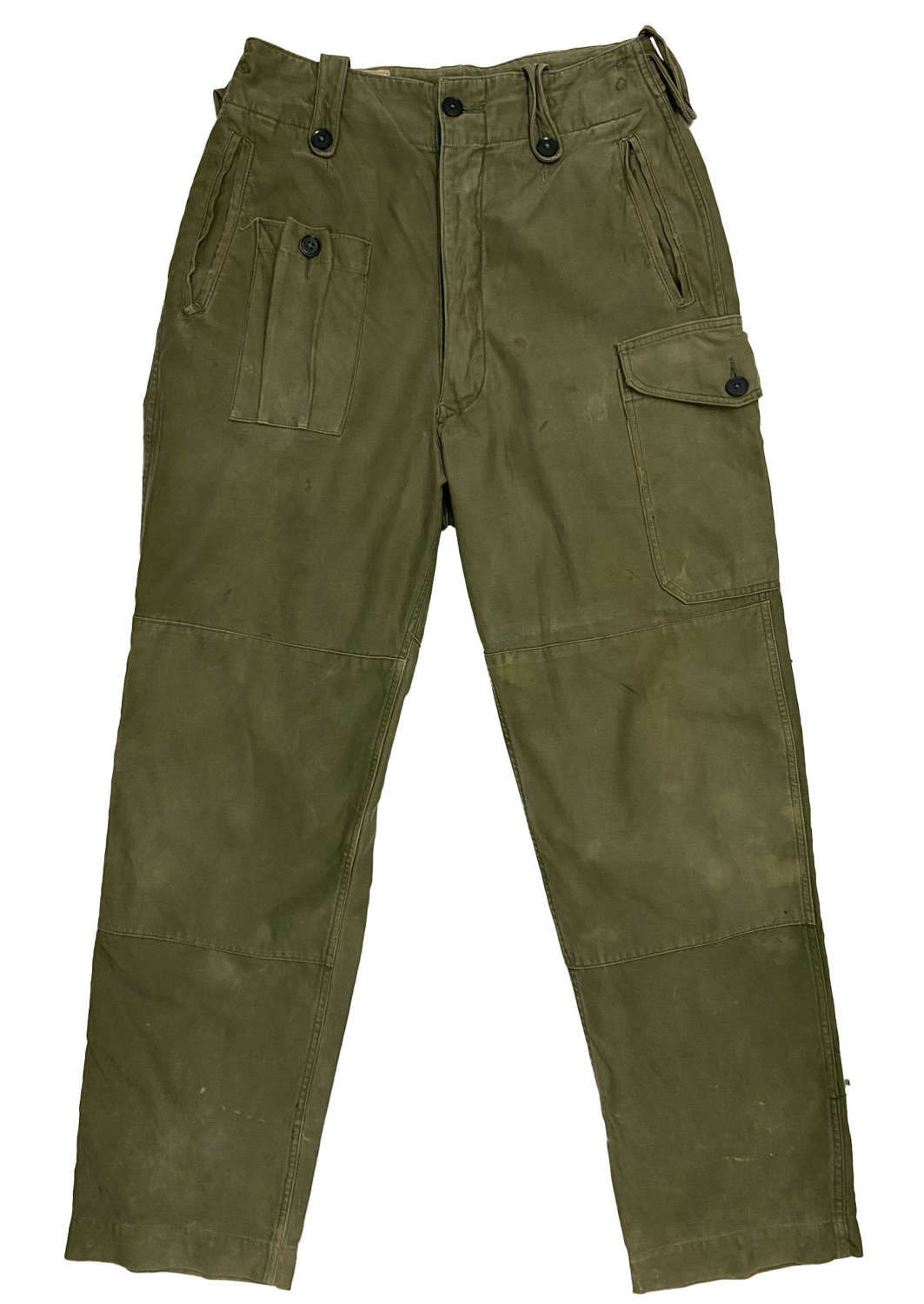 Original late 1960s British Army 1960 Pattern Combat Trousers - Size 4
