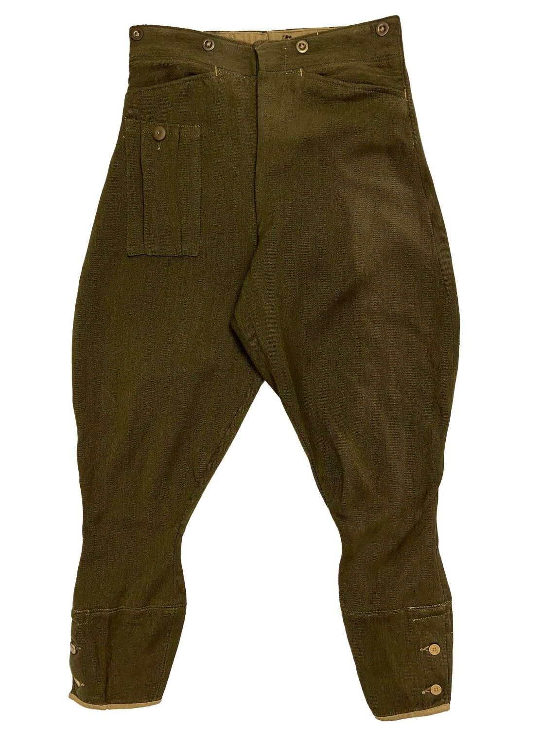 Original 1941 Dated British Army Dispatch Riders Breeches - Size 4