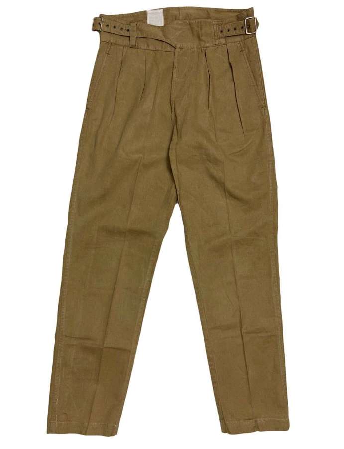 Original 1950 Pattern Khaki Drill Trousers