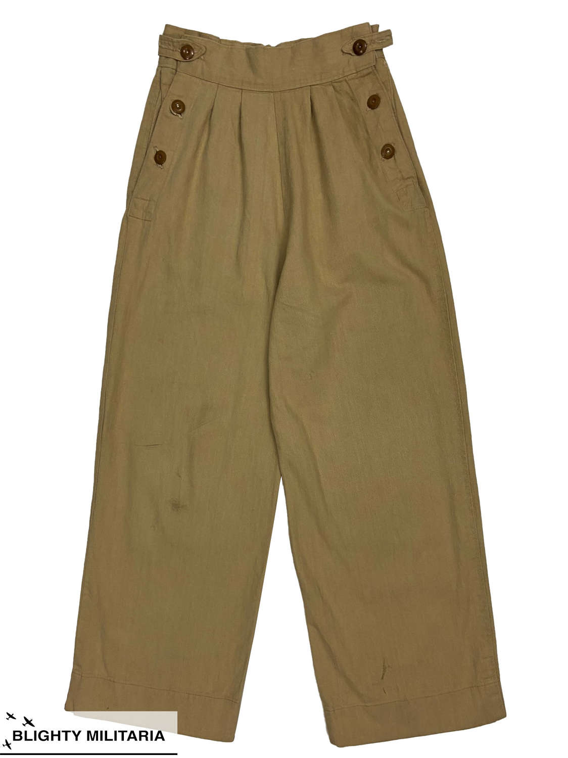 Original WW2 British Nurse / ATS Khaki Drill 'Trousers, Mosquito'