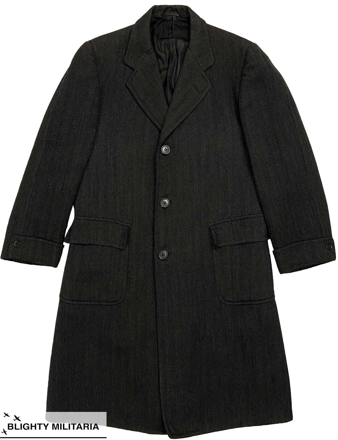 Original 1950s American Men's Overcoat by 'Boyd's'