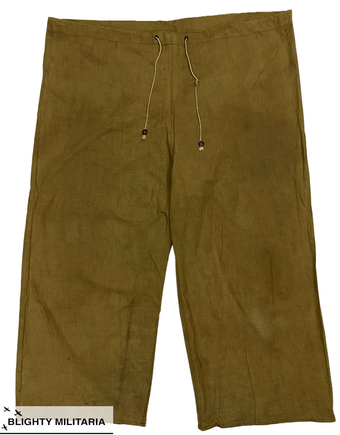 Scarce Original 1940 Dated British Army Anti Gas Over Trousers