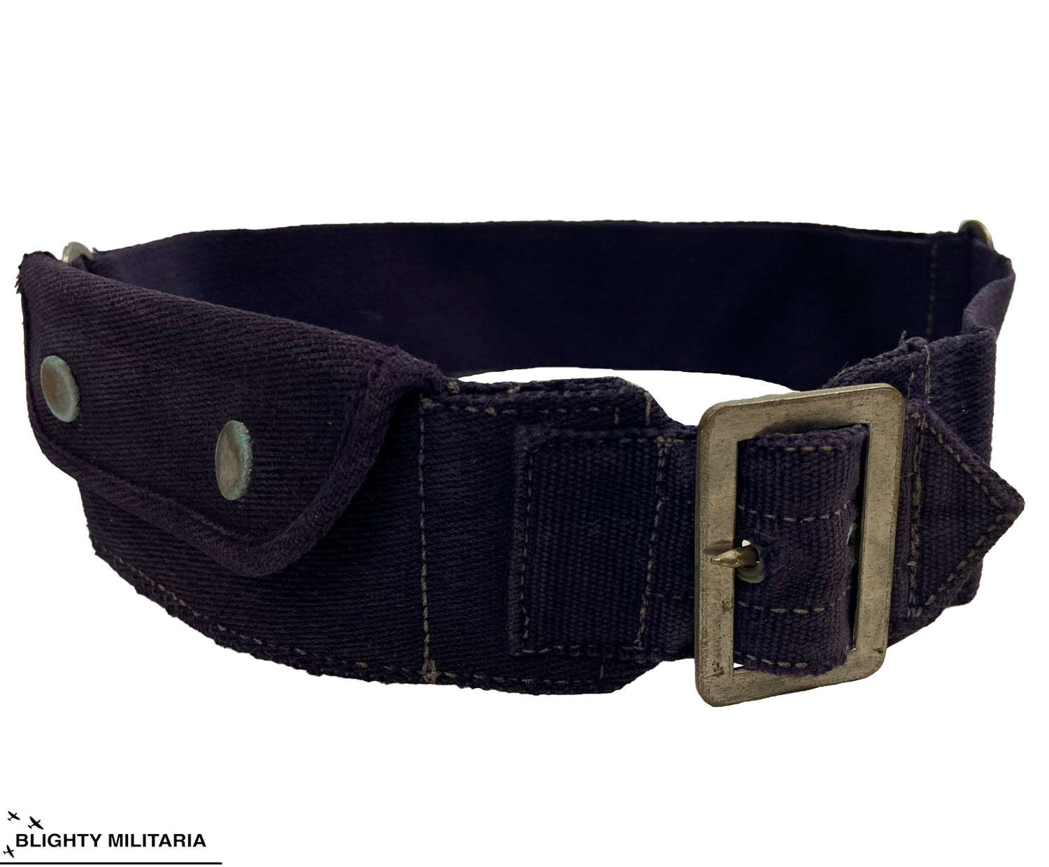 Original Royal Navy Class II Waist belt - Navy Blue