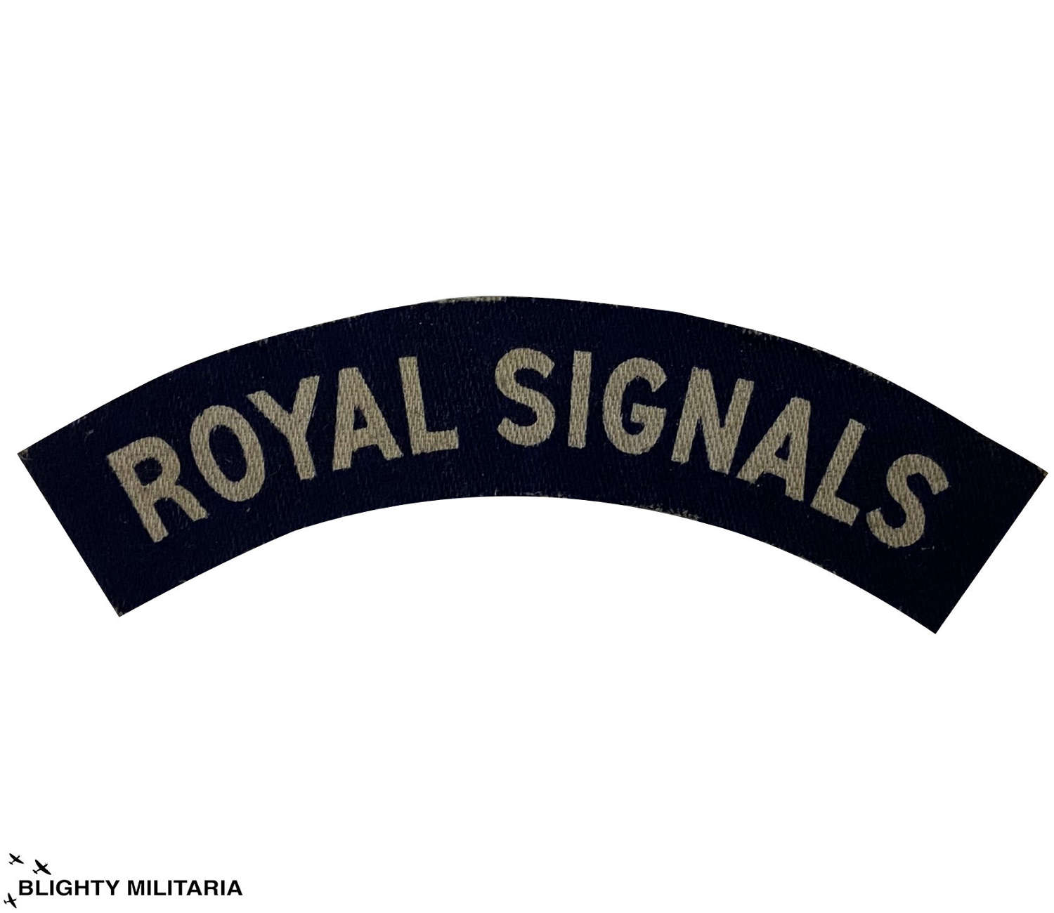 Original WW2 Royal Signals Shoulder Title