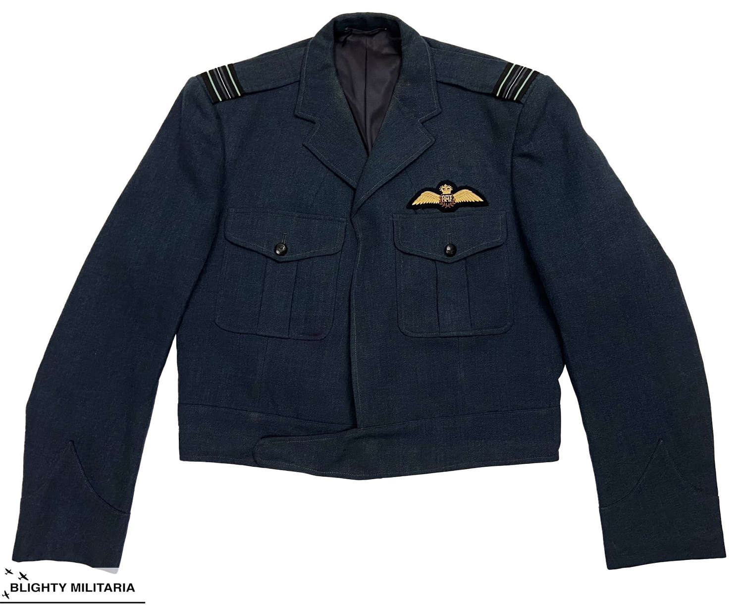 Original 1960s RAF Officers Battledress Jacket by 'Alkit'