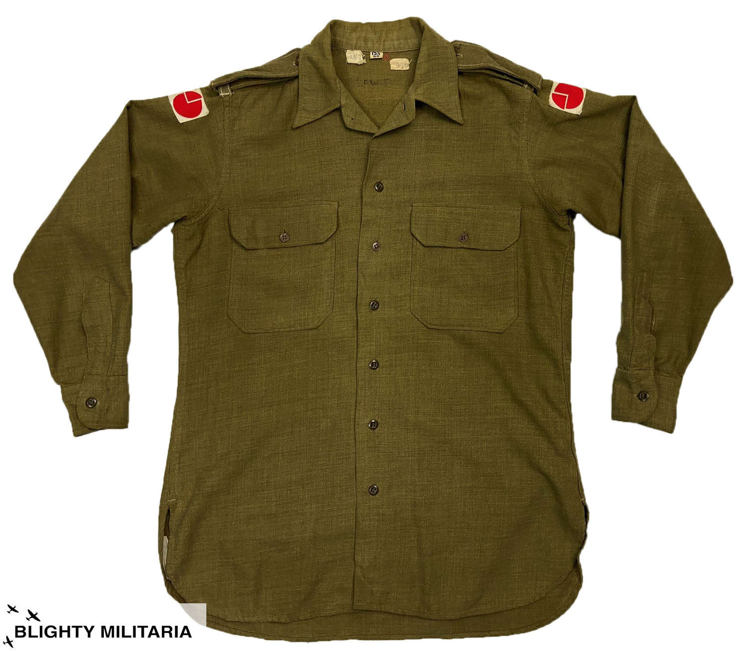 Original American Made Officer's Shirt - Major Lowe 4 Division