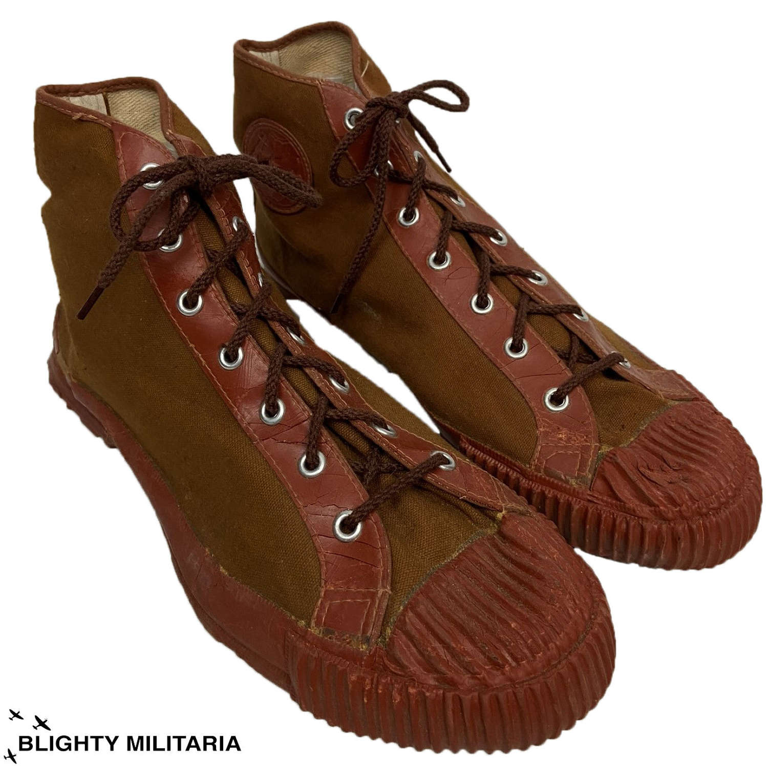 Original 1950s British Jungle Boots - Malayan Emergency