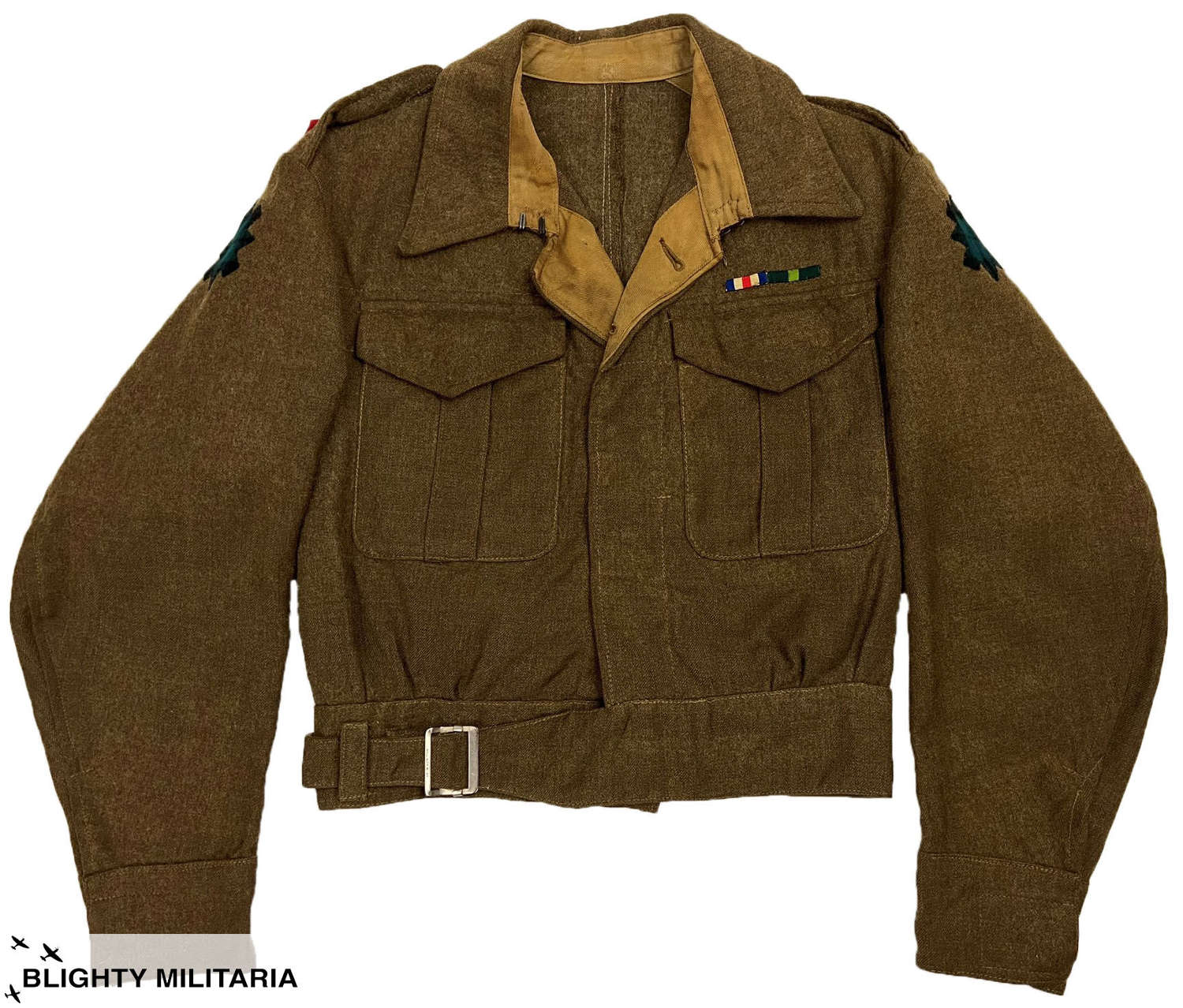 Original 1942 Dated Black Watch Major's Battledress Jacket