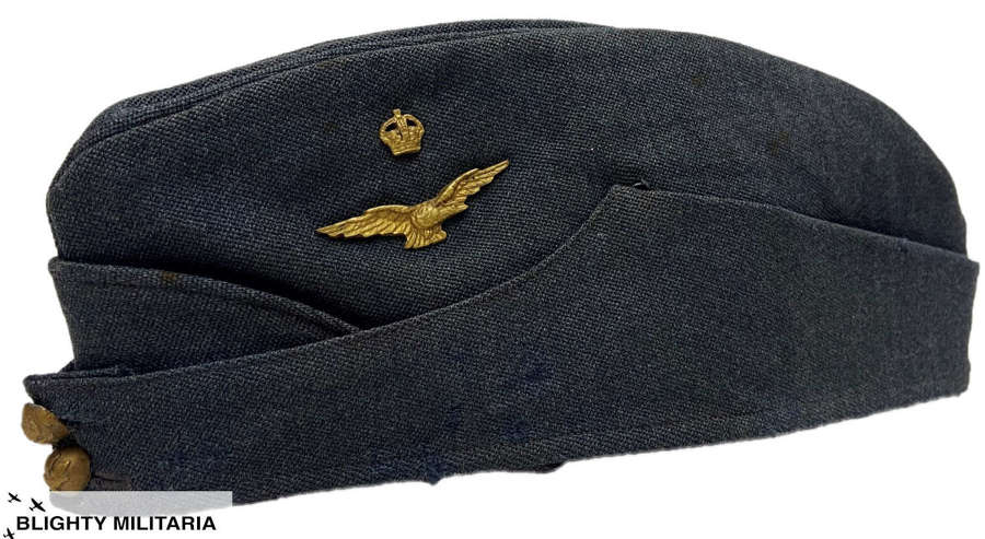 Original WW2 RAF Officers Field Service Cap