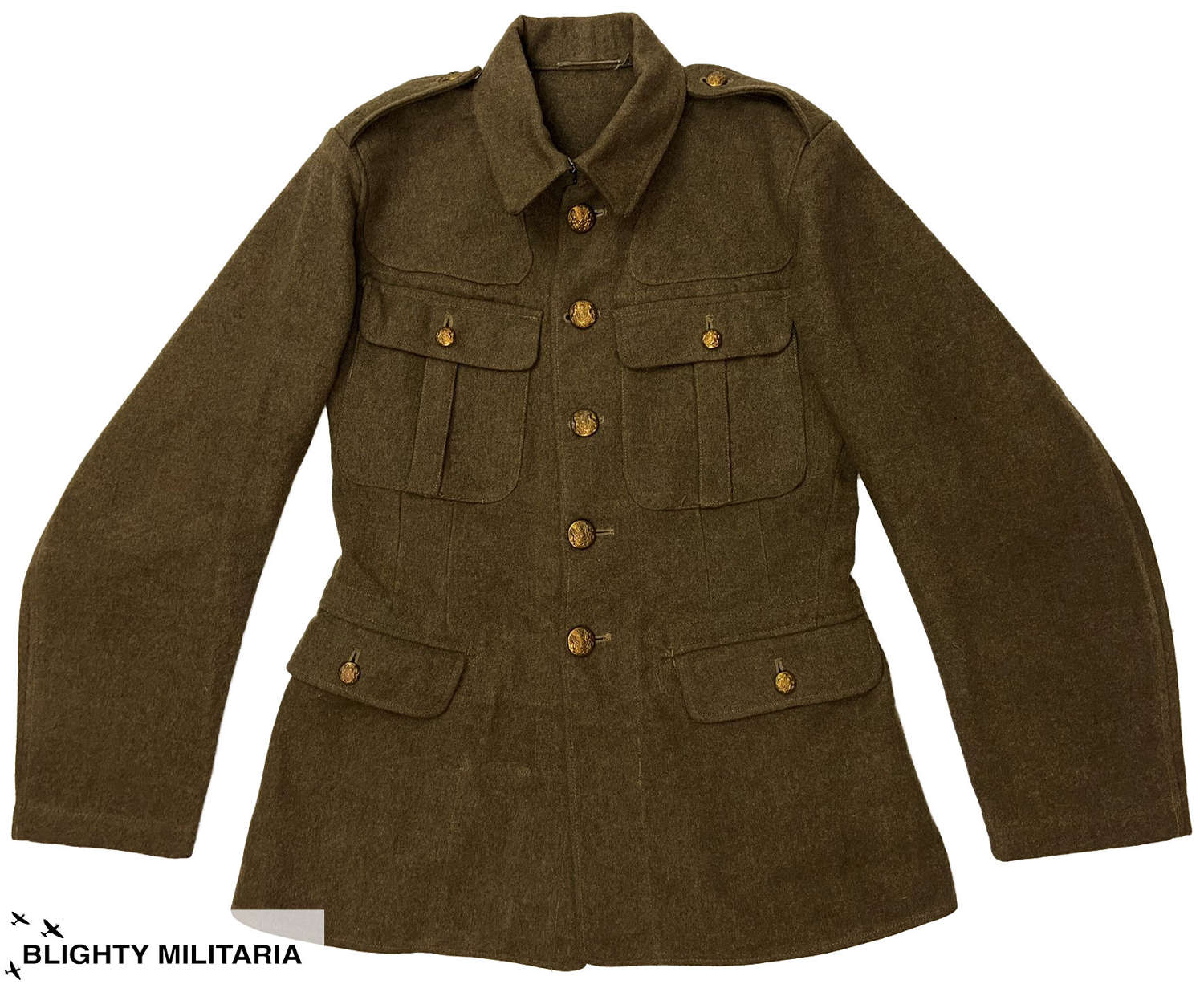 Original 1935 Dated British Army Service Dress Tunic