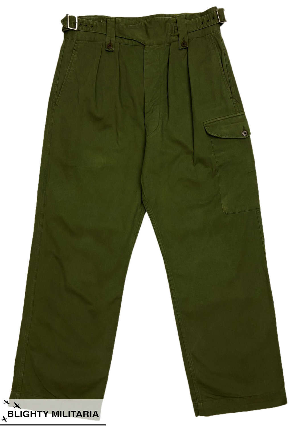 Original Australian 1950 Pattern Jungle Green Trousers