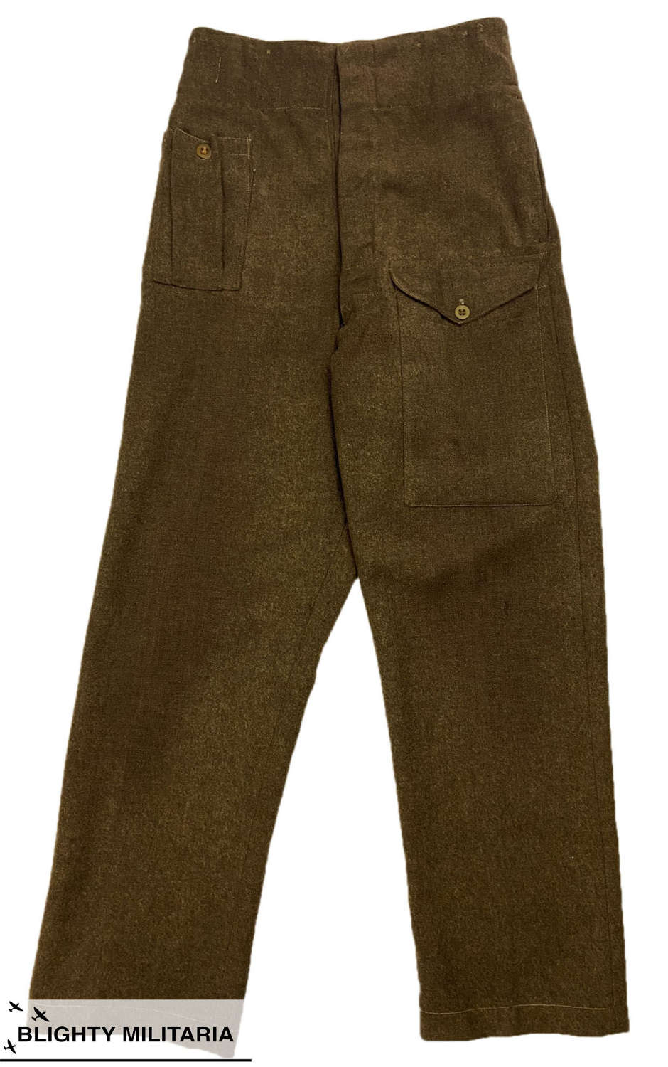 Original 1946 Pattern British Army Battledress Trousers - Size 10