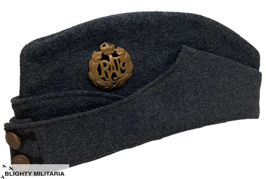 Rare Original 1939 Dated RAF Ordinary Airman's Field Service Cap