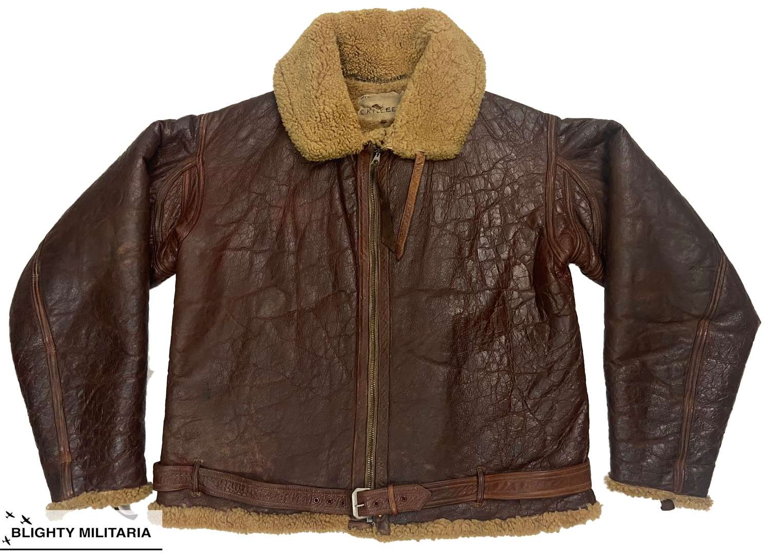 Original Pre WW2 Wareing Suit 'Irvin' Flying Jacket - Large Size