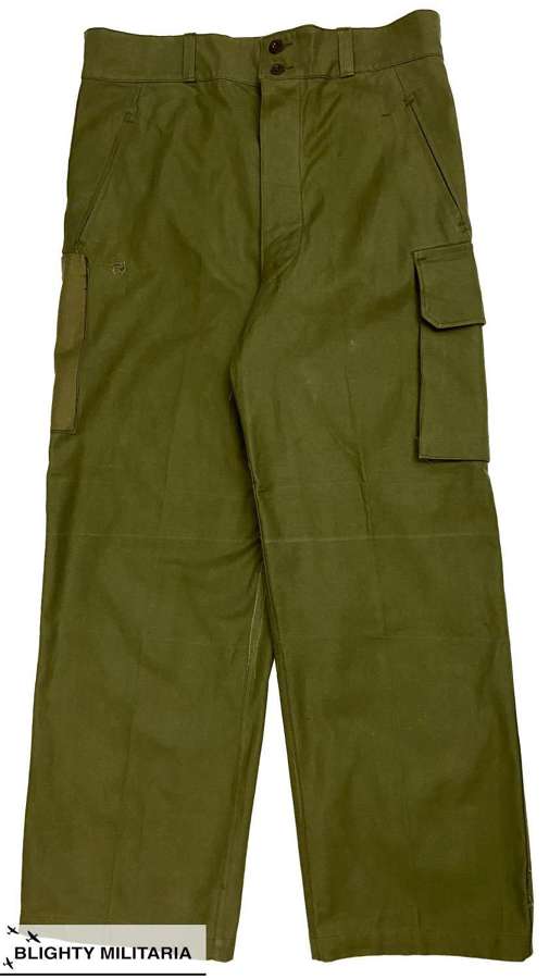 Original 1955 Dated French Army M47 Combat Trousers