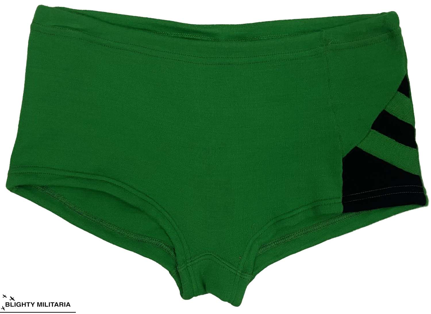 Original 1950s Men's Green Swimming Trunks