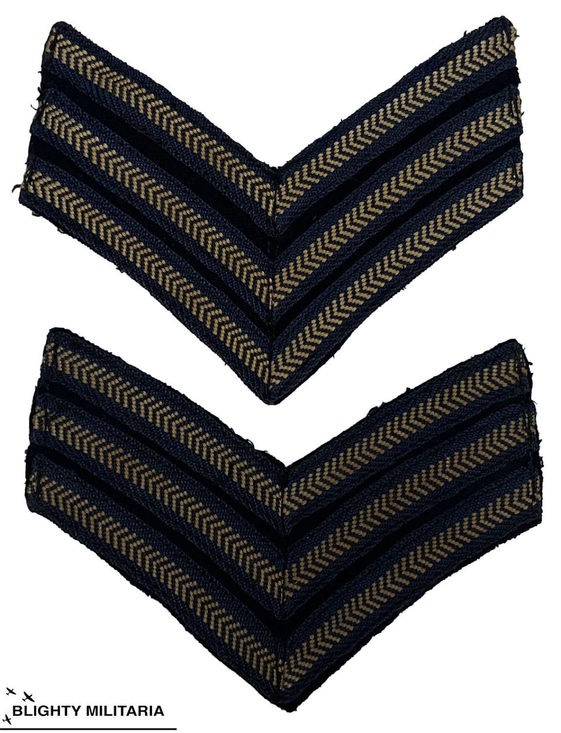 Original WW2 RAF Sergeant Stripes