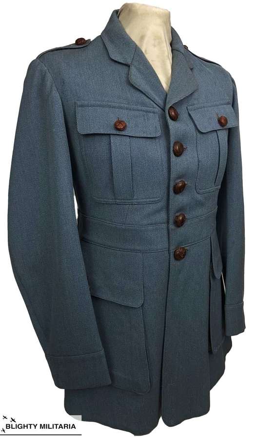 Scarce Original 1917 Dated French Army Officer's Horizon Blue Tunic