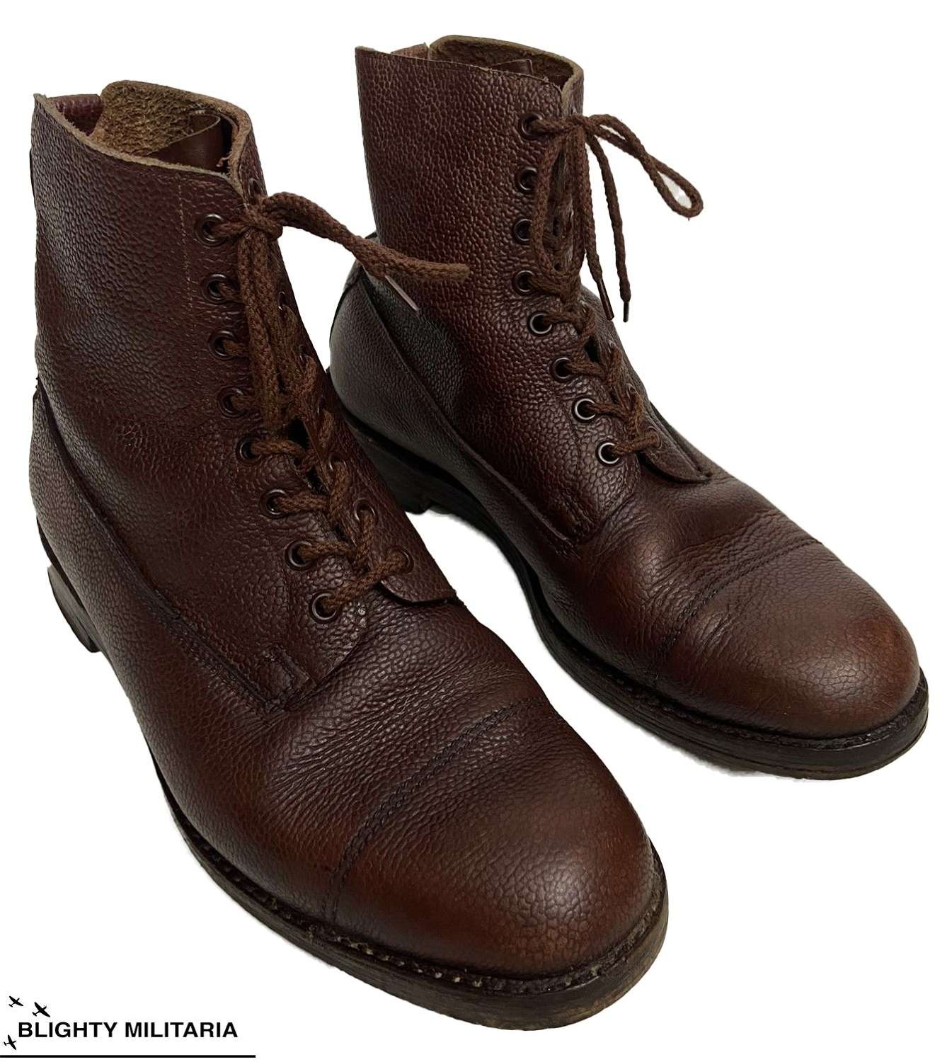Original Vintage Men's Brown Leather VeldtSchoen Ankle Boots - Size 8