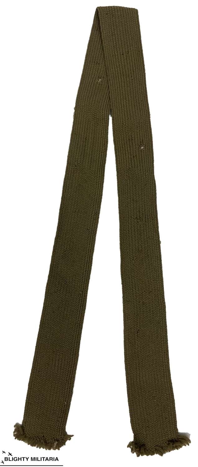 Original WW2 British Army Officer's Knitted Tie