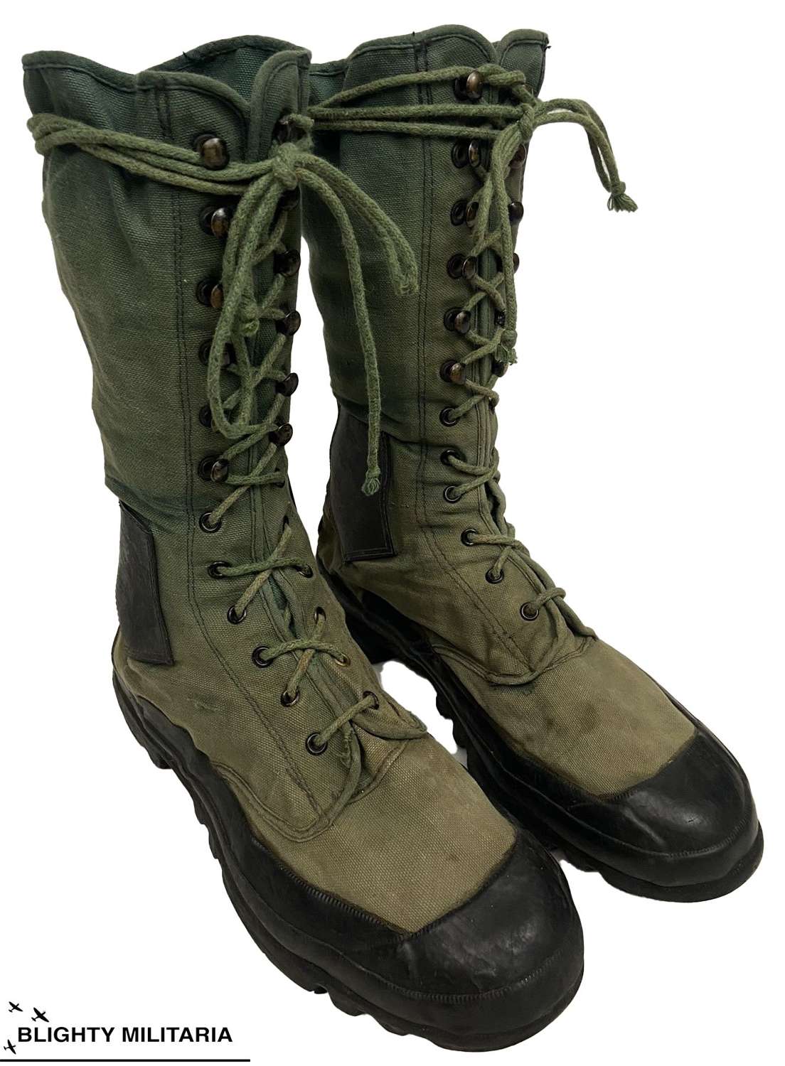 Original c.1950s British Army Jungle Boots - Size 9