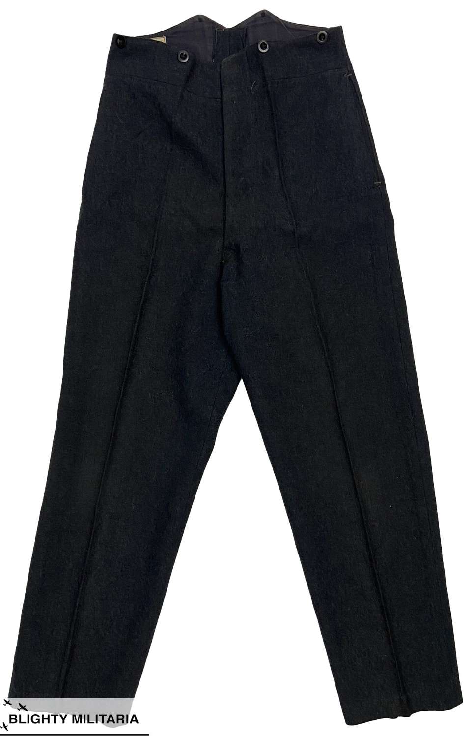 Original 1953 Dated RAF Ordinary Airman's Trousers - Size 15