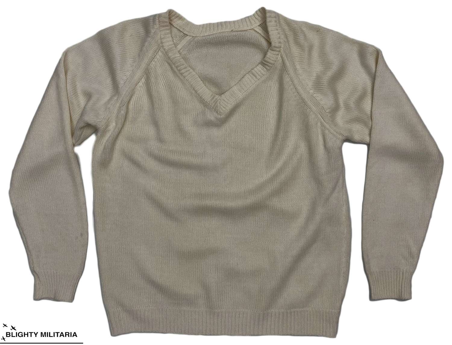 Original 1940s British V Neck Sweater
