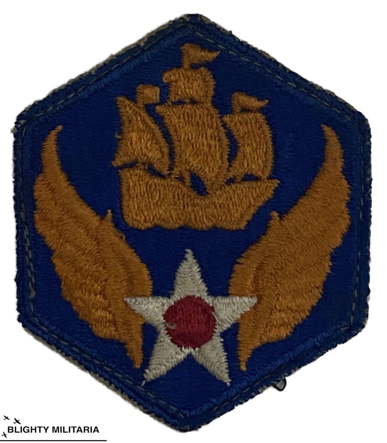 Original USAAF 6th Air Force Patch