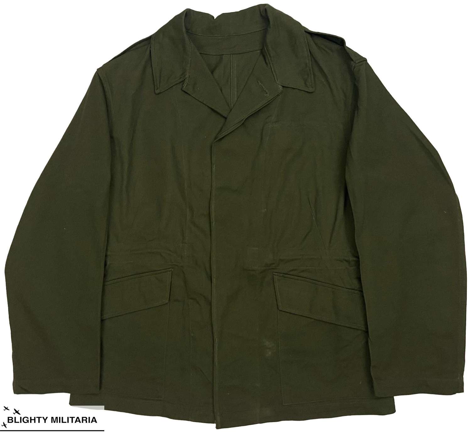 Original 1962 Dated British Army 'Overall, Green' Jacket