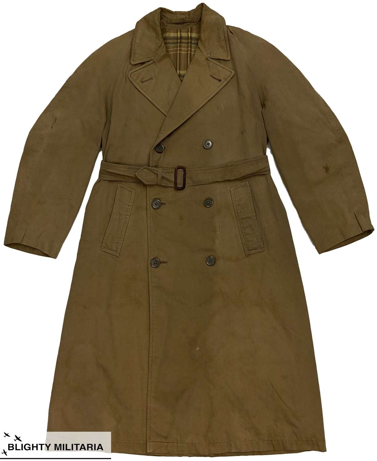 Original 1955 Dated Women's Military Raincoat by 'Swallow'