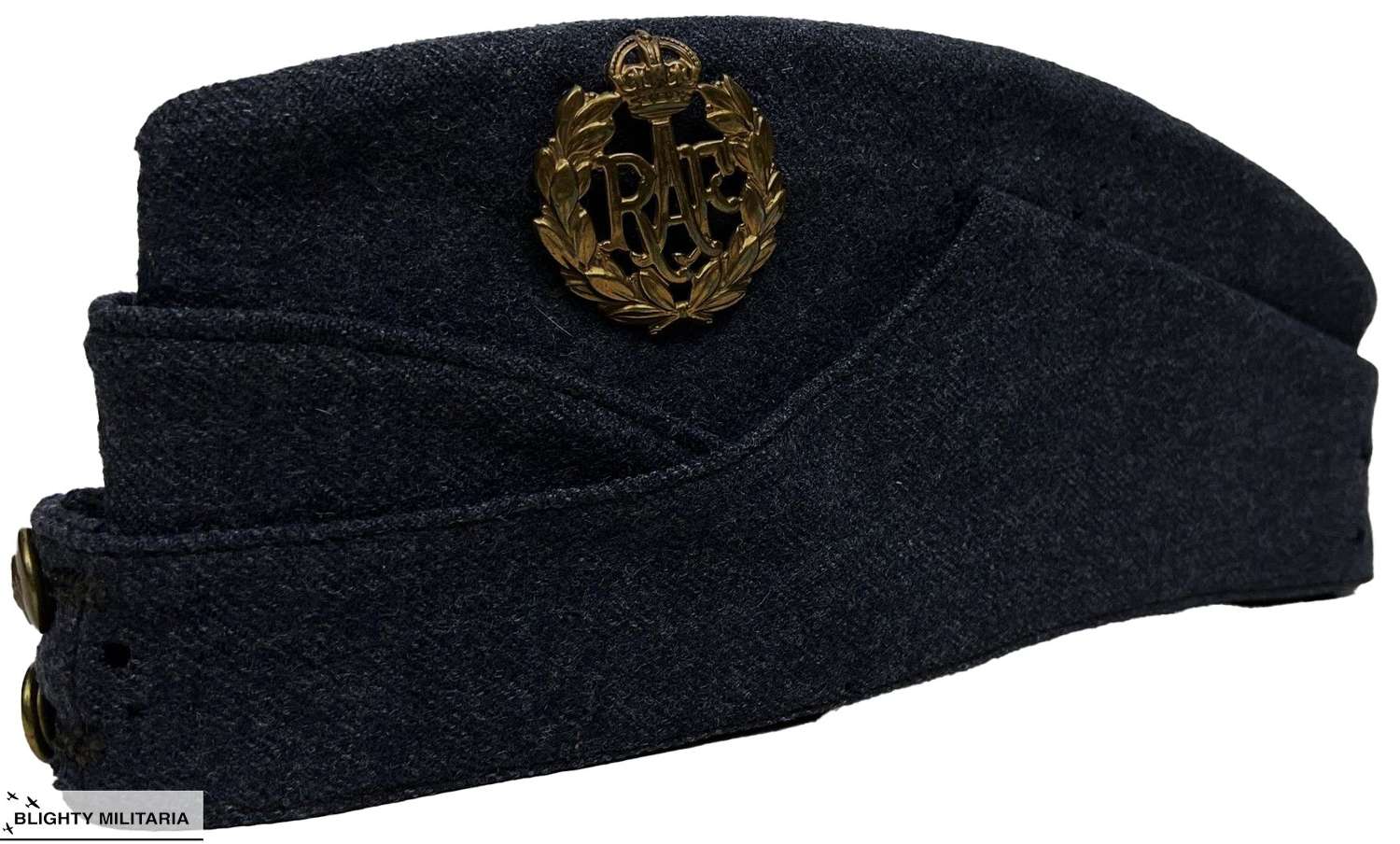 Original 1942 Dated RAF Ordinary Airman's Field Service Dress Cap