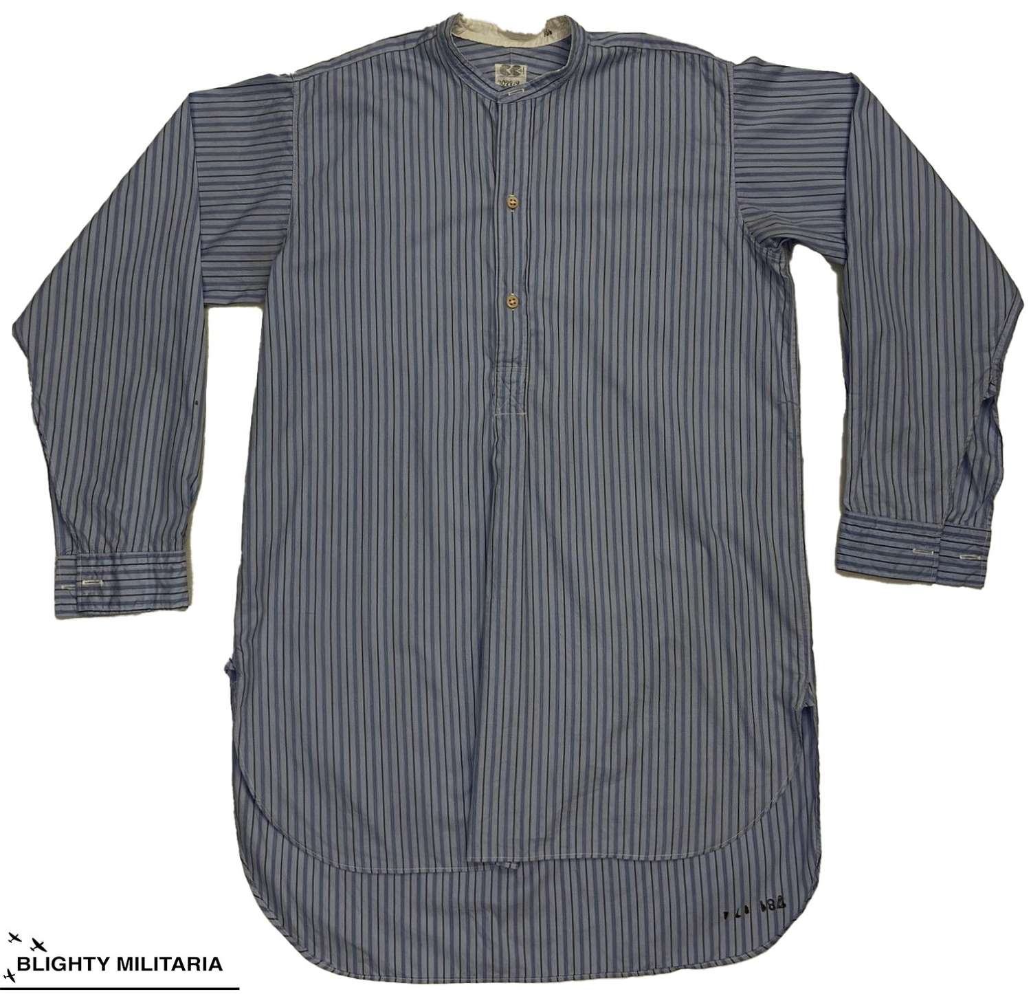 Original 1940s Men's CC41 Shirt - Size 15 1/2