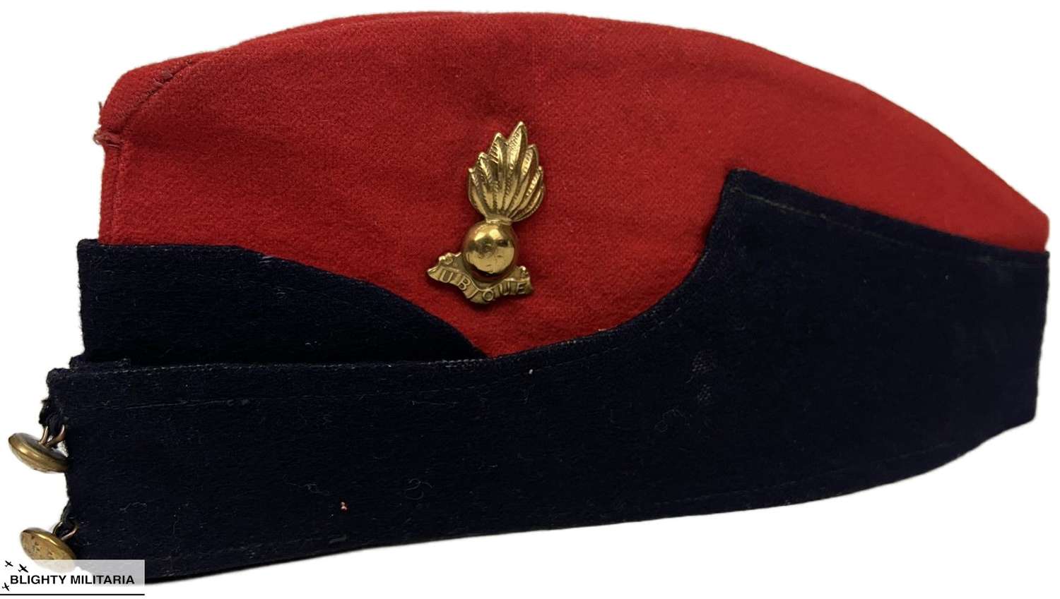 Original WW2 Economy Royal Artillery Coloured Field Service Cap