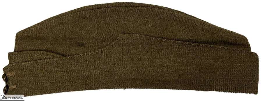 Original 1941 Dated British Army Field Service Cap - Size 7 1/4
