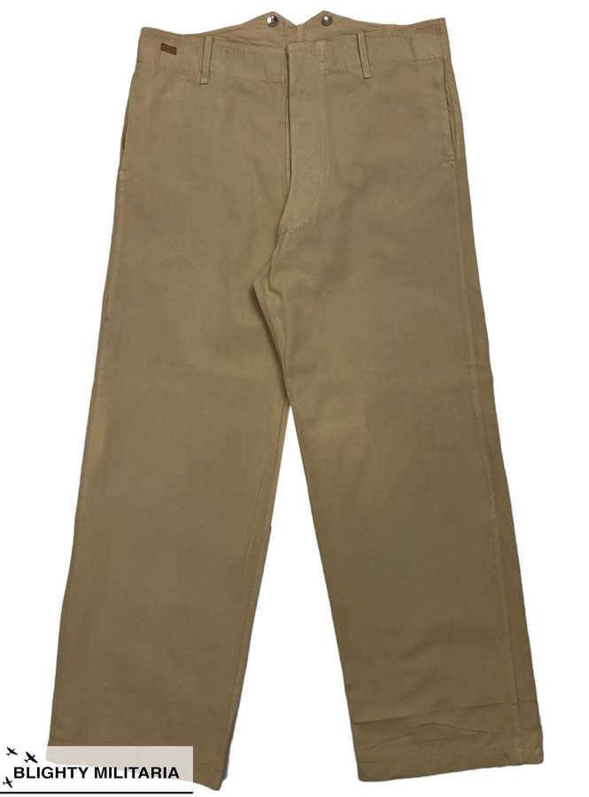 Original 1940s British Royal Marines Service Dress Trousers Size