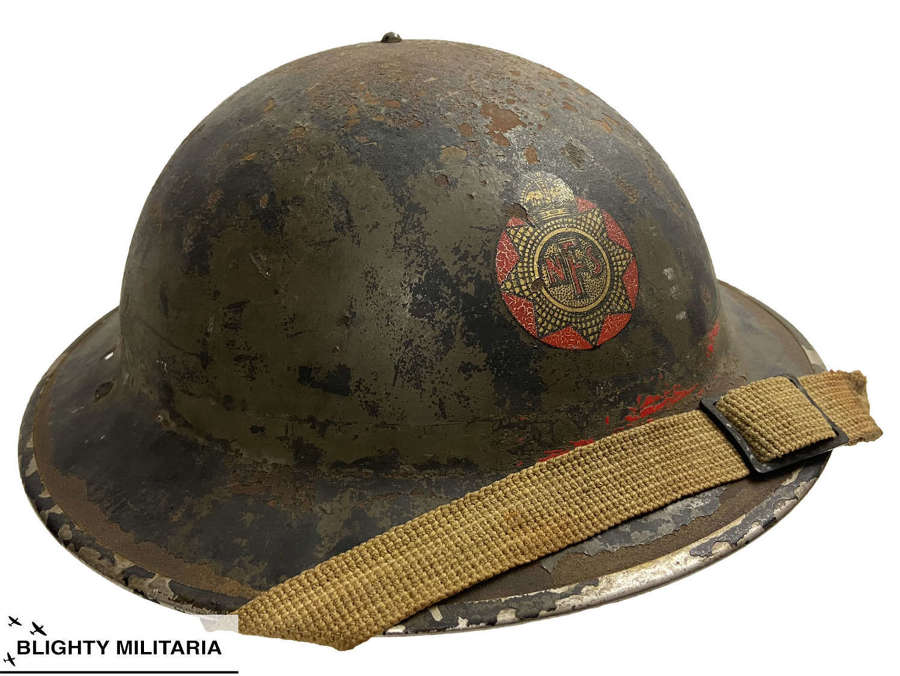 Original 1940 Dated National Fire Service Leading Fireman's Helmet
