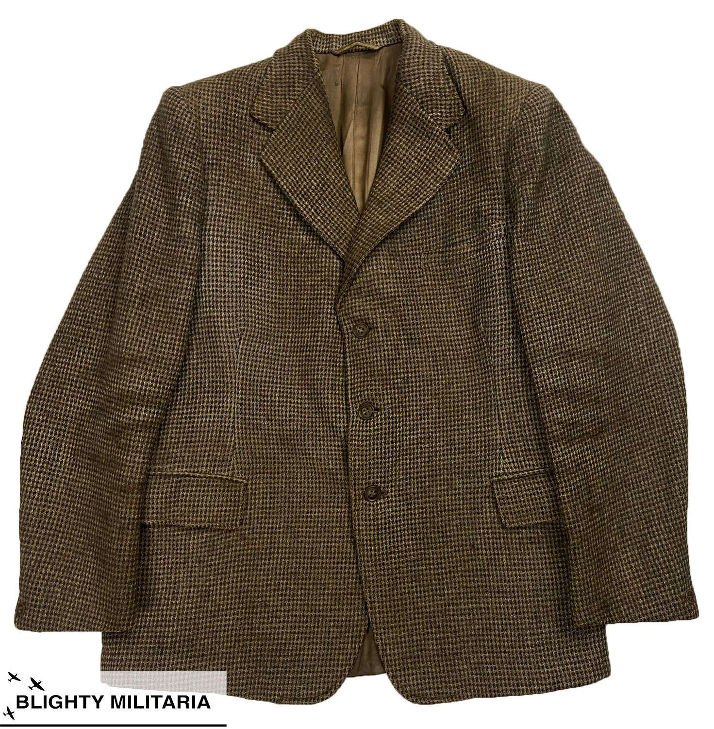 Original 1954 Dated Burton Harris Tweed Sports Jacket - Size 40