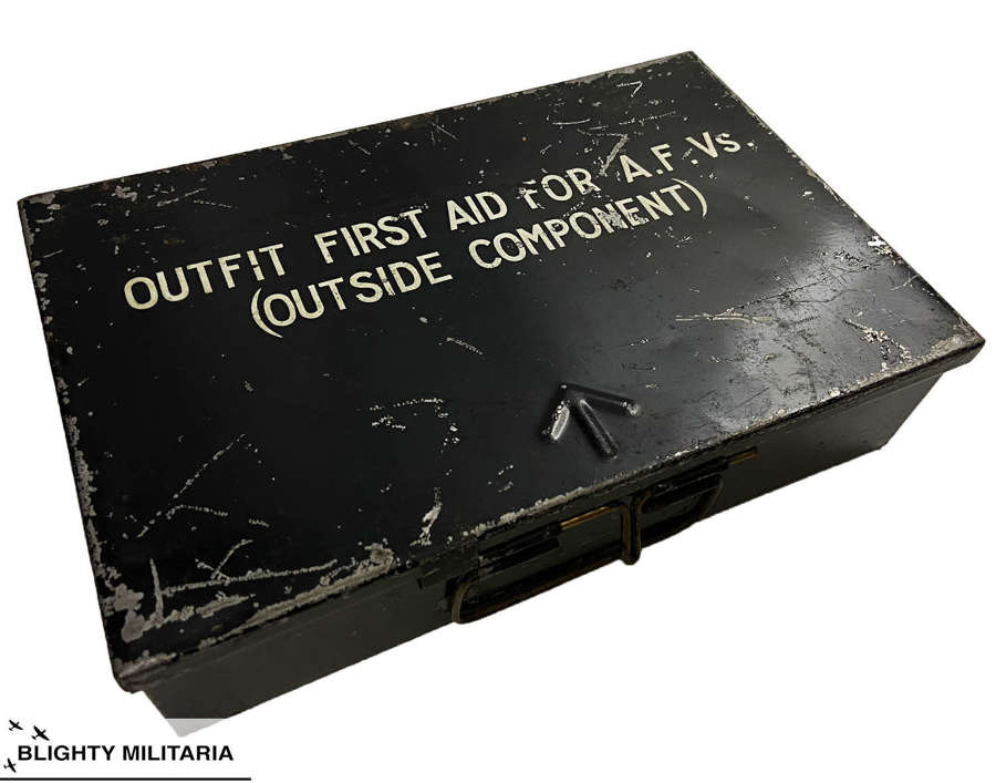 Original British Army 'Outfit First Aid for A. F. V's'