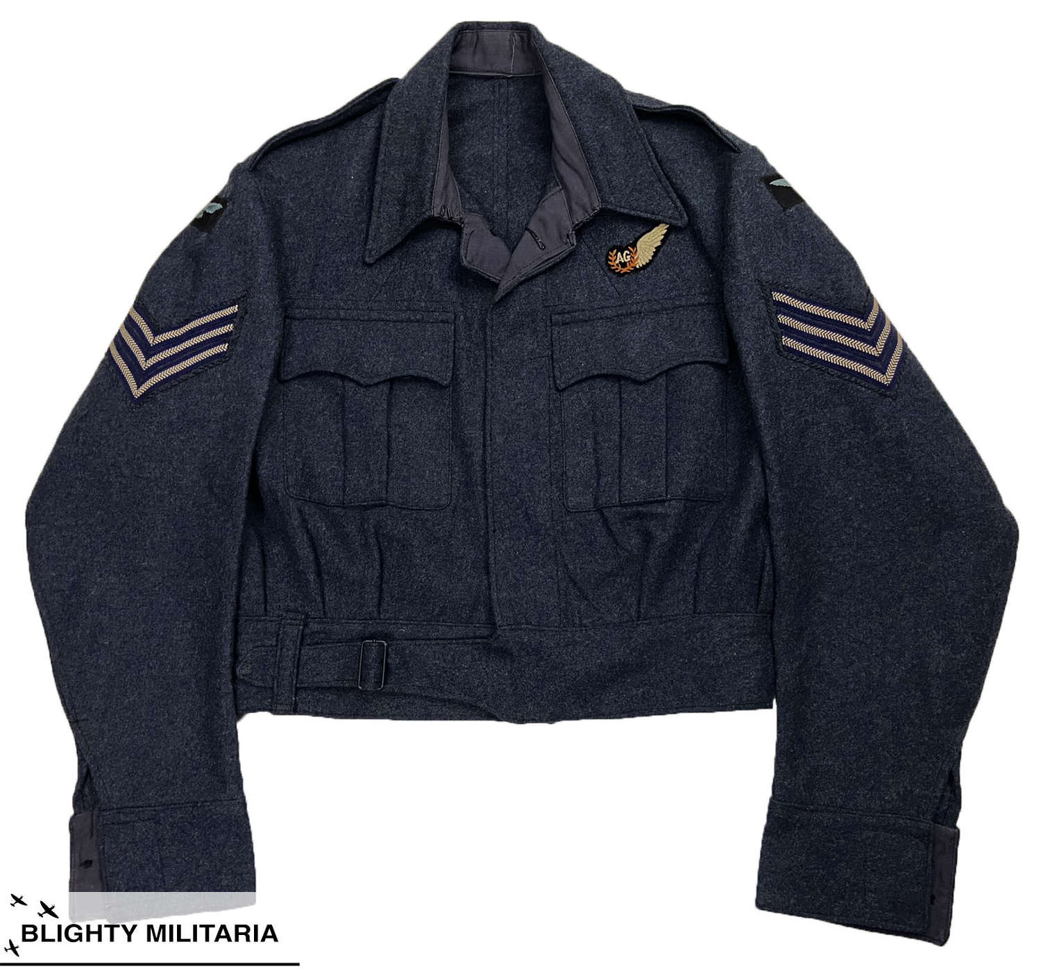 Original 1945 Dated RAF War Service Dress Blouse - Size 15