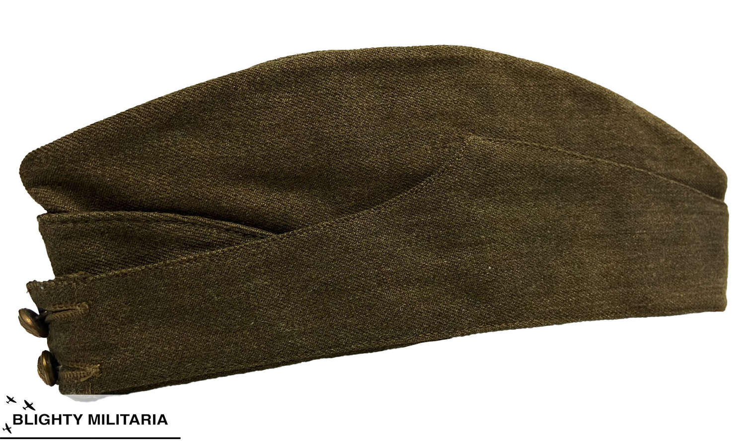 Original WW2 British Army Ordinary Ranks Field Service Cap Size 7 1/8