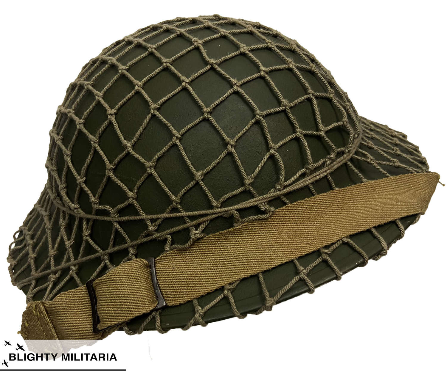 Original 1941 Dated British Army MKII Steel Helmet by 'BMB'