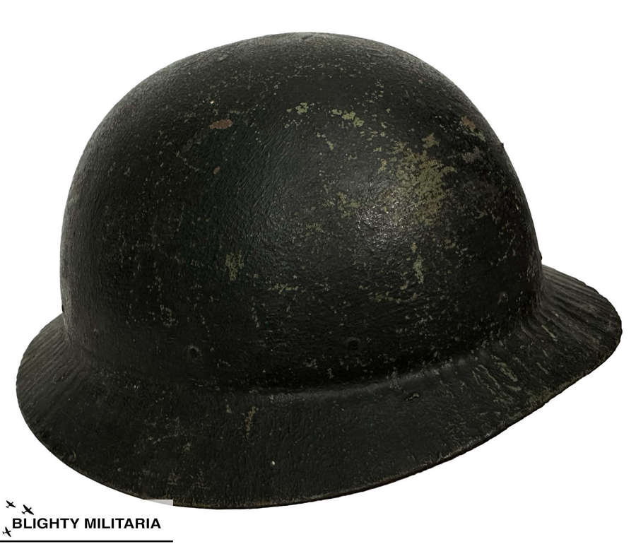 Extremely Rare Original Great War British Type B Prototype Helmet