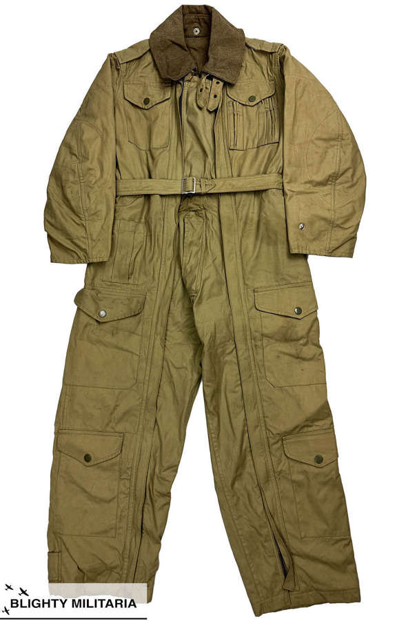 Original 1967 Dated British Army Winter Tank Suit - Size 1