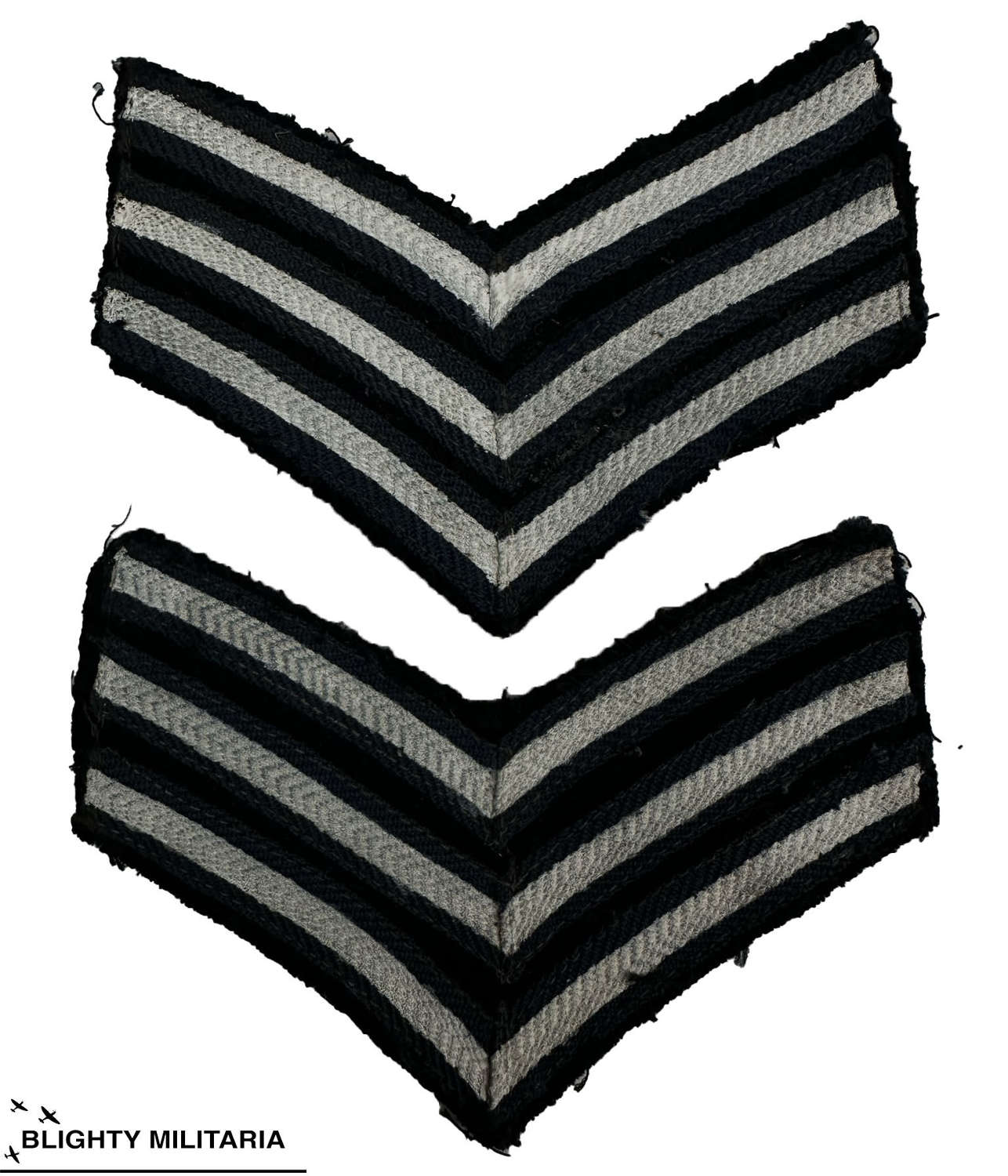 Original WW2 RAF Sergeants Stripes